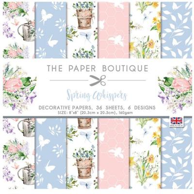 The Paper Boutique Spring Whispers Designpapier - Paper Pad